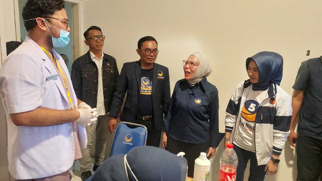 Perayaan Ulang Tahun NasDem di Garut Dimeriahkan dengan Bakti Sosial dan Cek Kesehatan Gratis