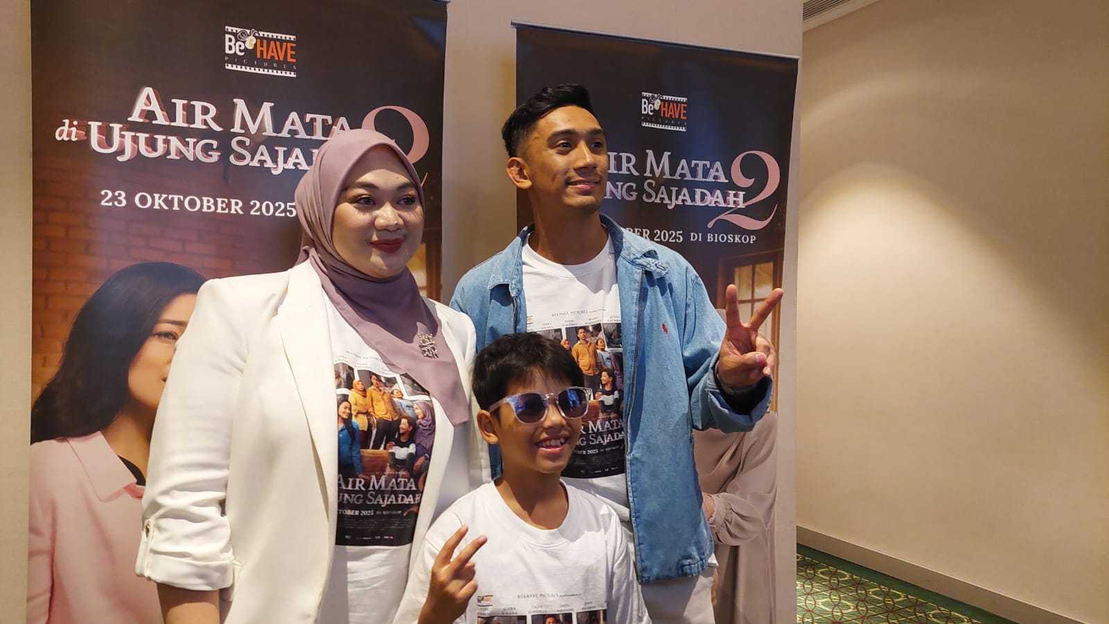 Air Mata di Ujung Sajadah 2 Disambut Meriah di Garut, Daffa Wardhana: “Senang Banget ke Sini!”