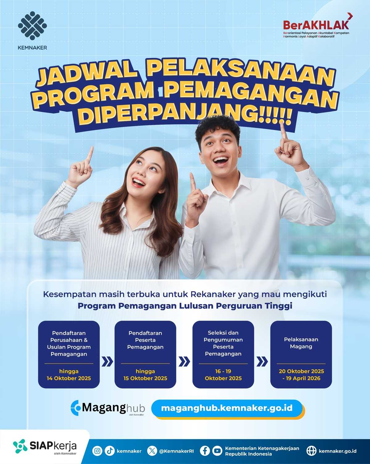 Pemerintah Resmi Luncurkan Program Magang Nasional 2025, 15 Ribu Peserta Mulai Jalani Tahap Pertama