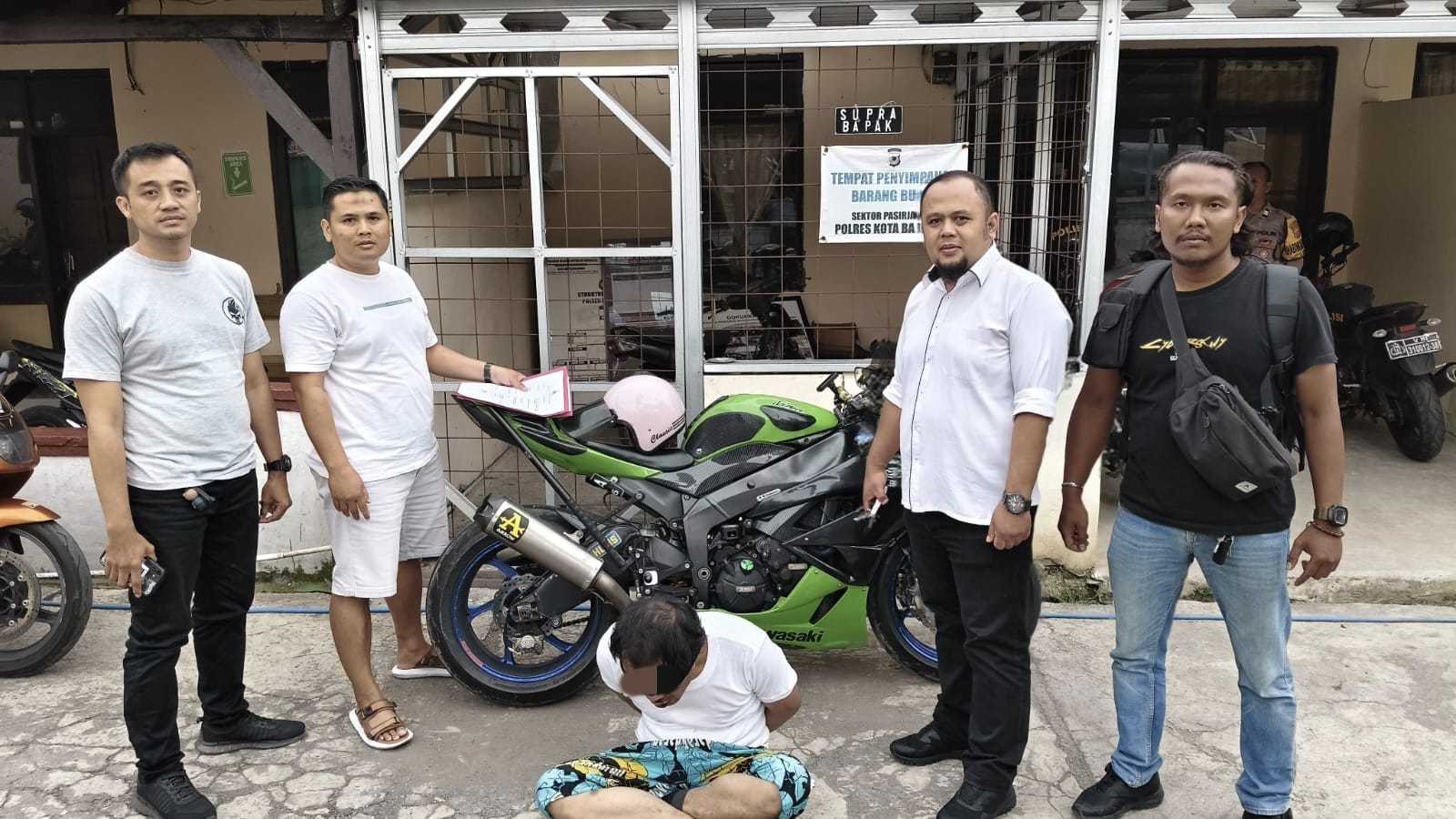 Nekad Curi Kawasaki XZ-6R, Pria Asal Garut Diamankan Polisi di Bandung