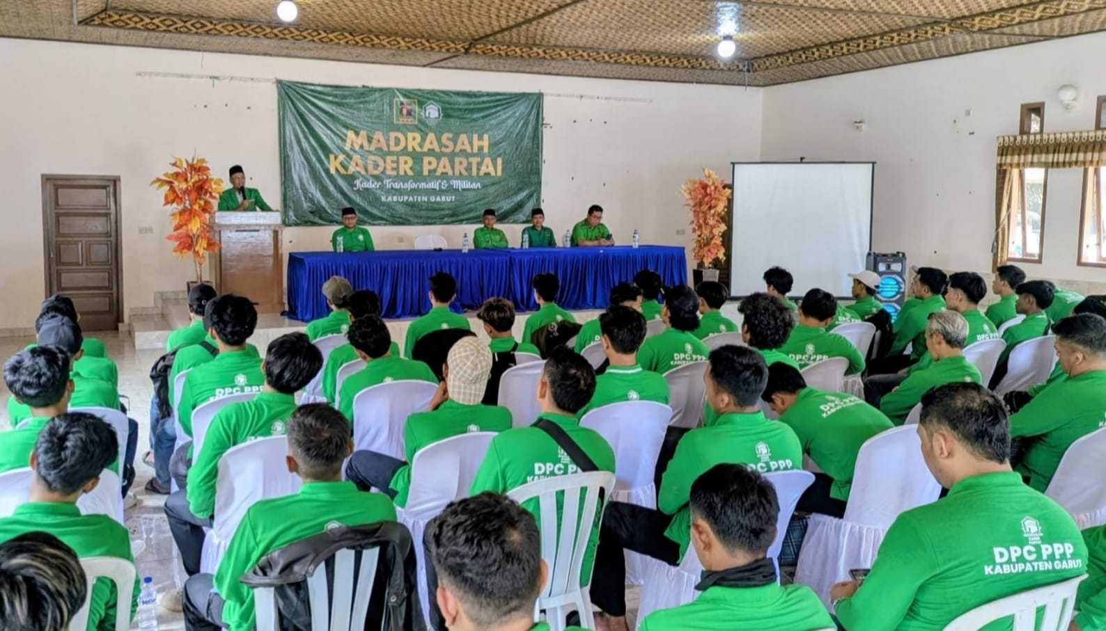 Bidik Regenerasi Politik, DPC PPP Garut Gembleng Pemuda Garut Selatan Lewat MKP