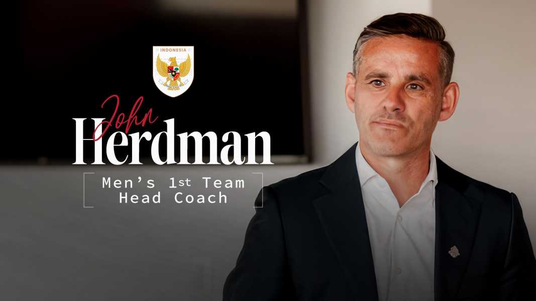 PSSI Resmi Percayakan Kursi Pelatih Timnas Indonesia kepada John Herdman