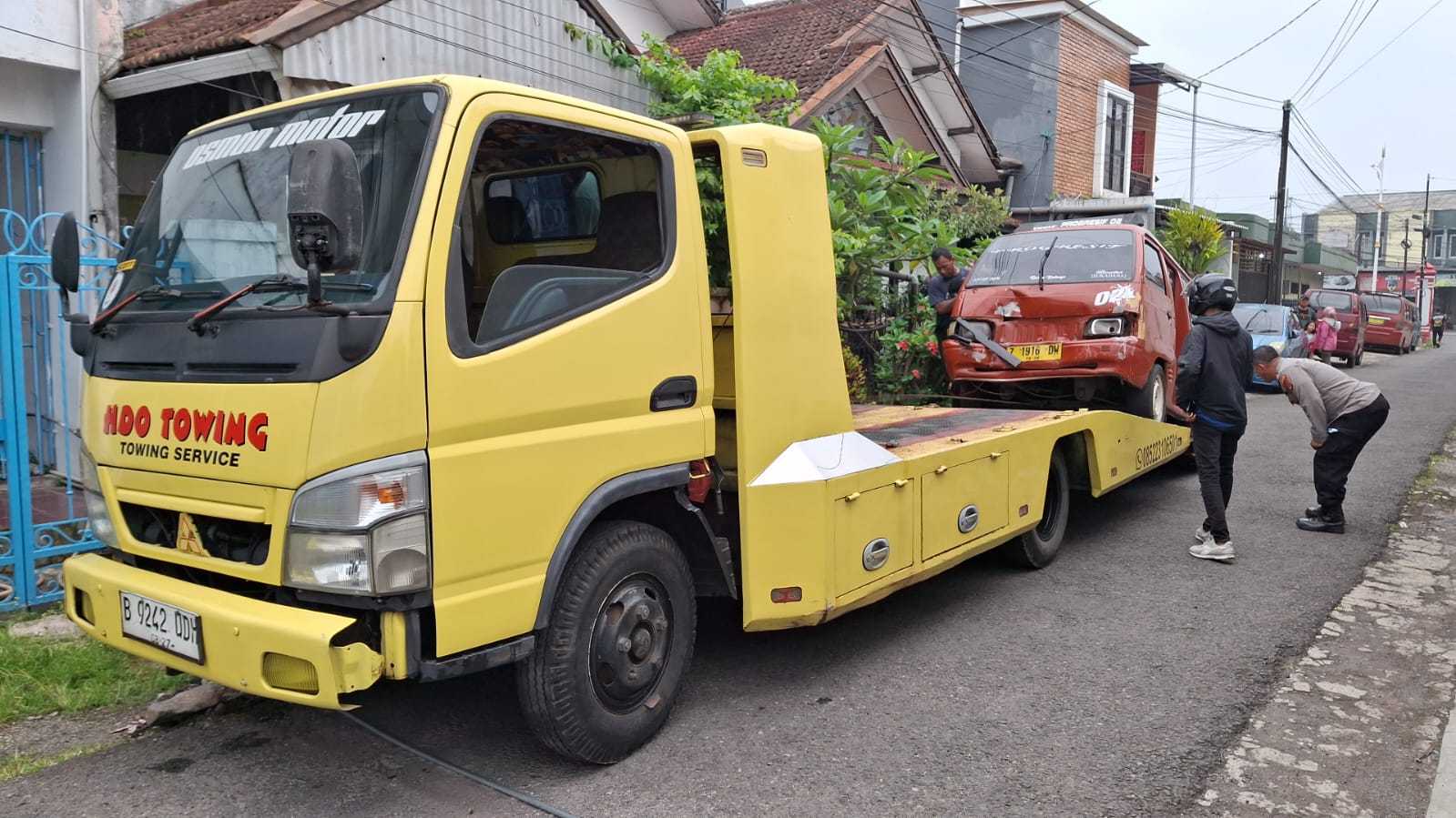 Sempat Kabur, Polisi Tangkap Pengemudi Angkot yang Tabrak Penjual Lotek di Garut