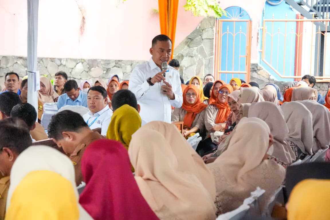 Menteri Wihaji Hadiri Temu Kader TPK Sukabumi, Pastikan MBG 3B Tepat Sasaran