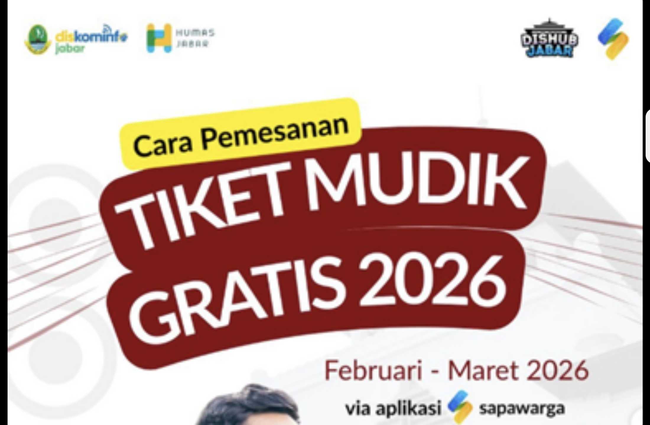 Mudik Aman dan Nyaman, Pemprov Jabar Siapkan 3.040 Tiket Gratis Lebaran 2026