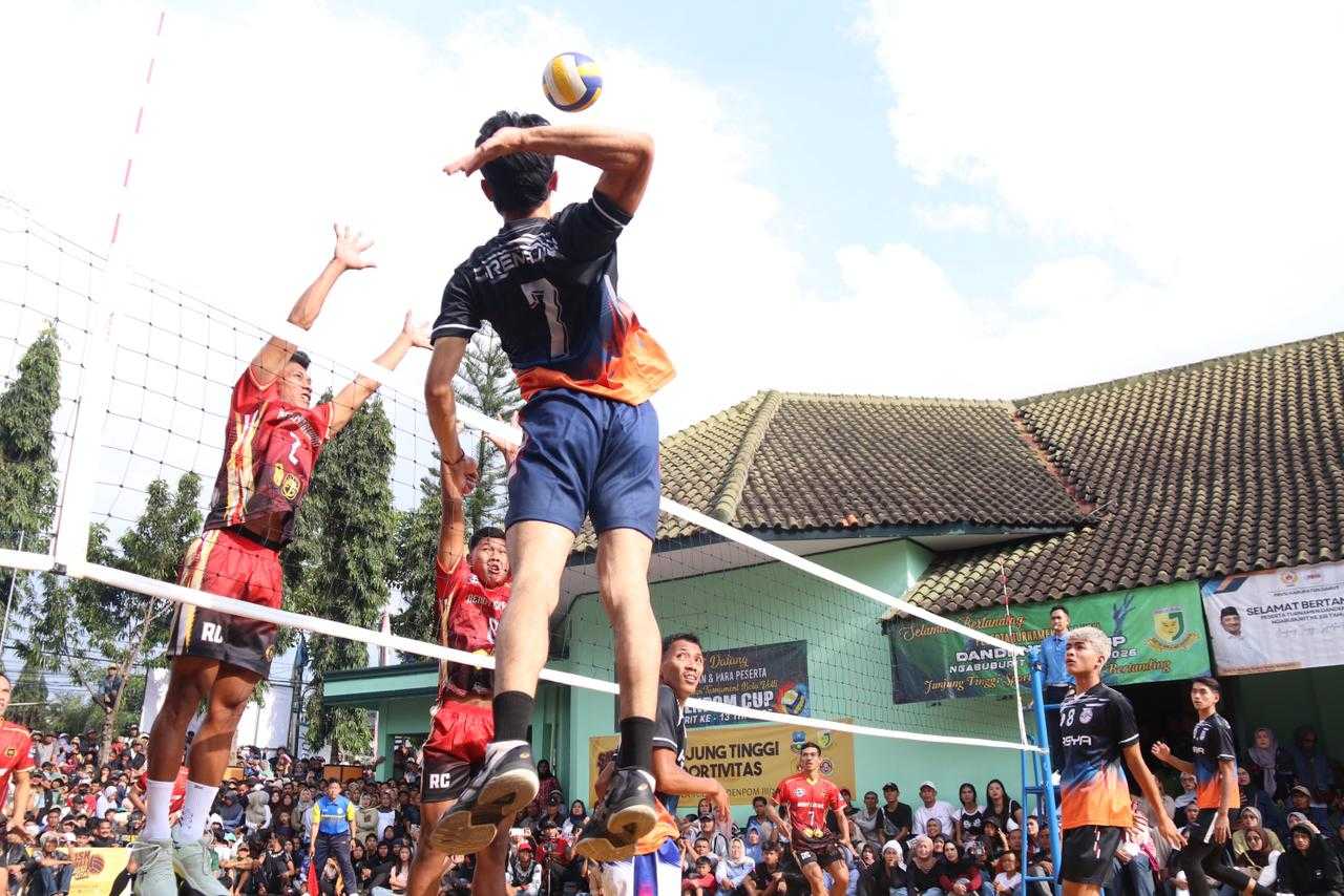 Tim RC Pertahankan Gelar Juara Turnamen Bola Voli Ngabuburit Dandenpom Cup 2026