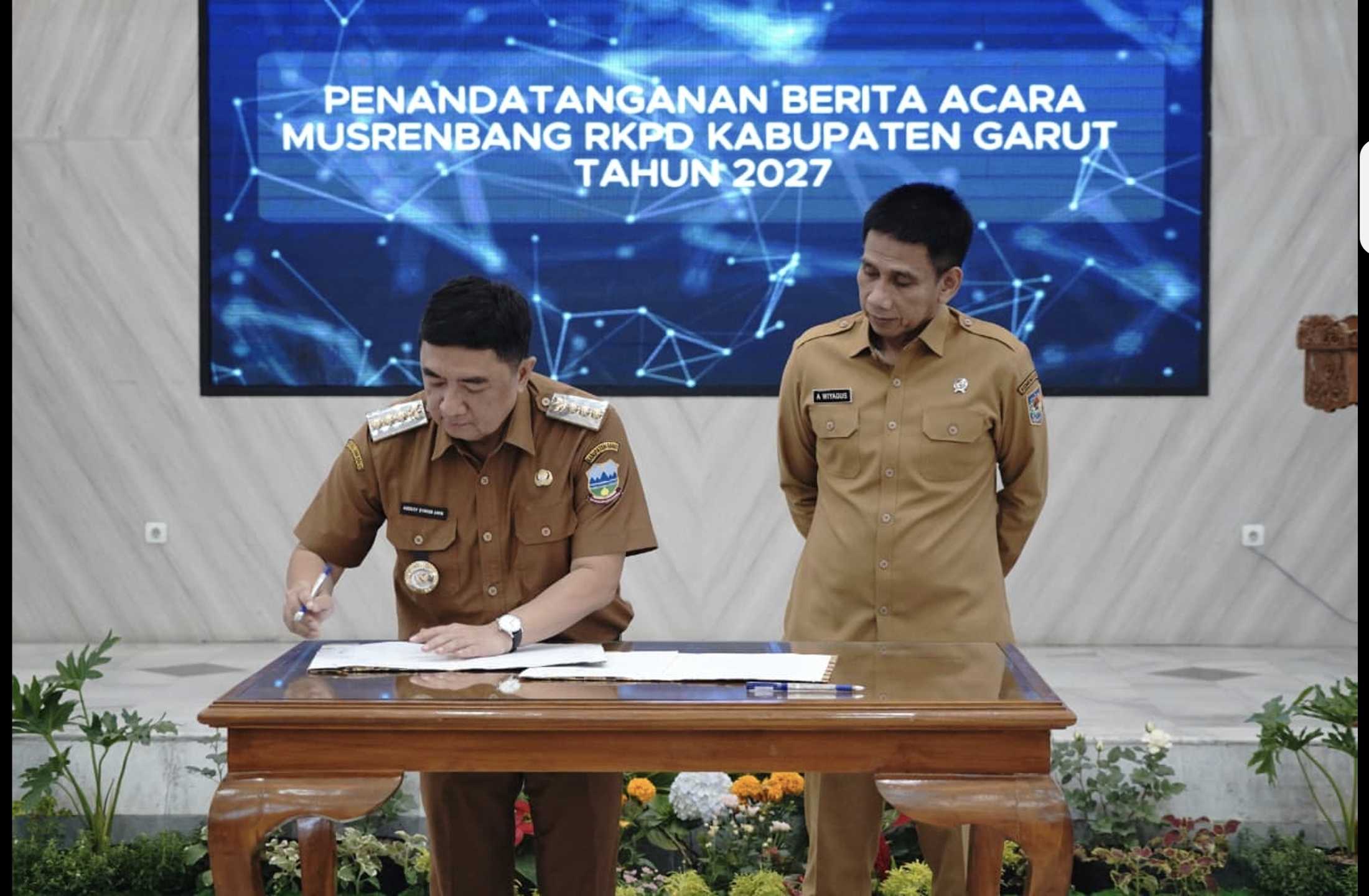 Musrenbang RKPD 2027 Garut Digelar, Wamendagri Soroti Komitmen Anggaran Pelayanan Publik